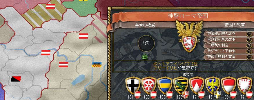 皇帝即位時