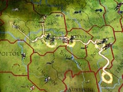 プロヴァンス軍の進撃