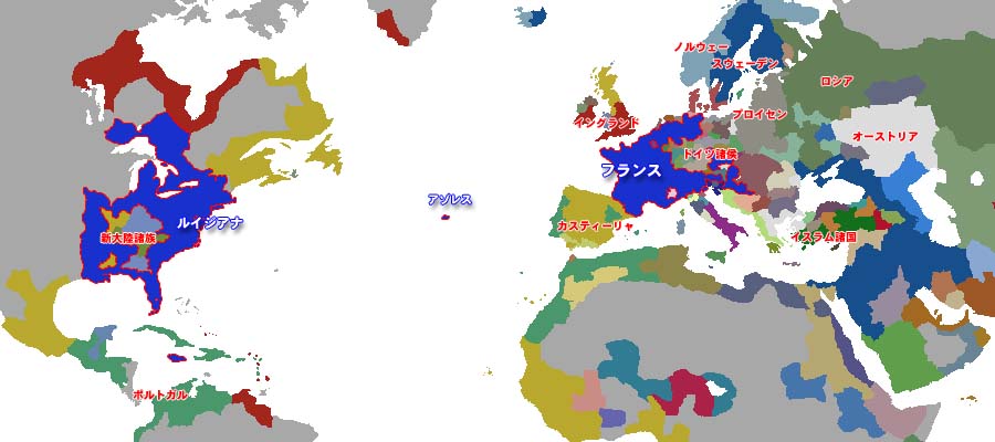 17世紀半ばの欧州