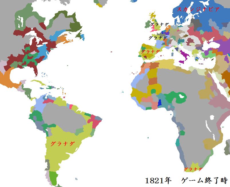 ゲームオーバー地図